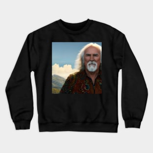 David Crosby vintage graphic design artwork Crewneck Sweatshirt